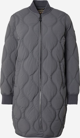 Superdry & Co Prechodný kabát, veľkosť XS - tmavosivá, Produkt