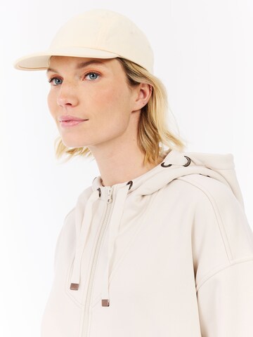 PROTEST Sweatvest 'PRTFace' in Wit
