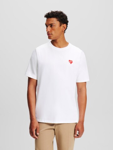 Karl Lagerfeld Bluser & t-shirts i hvid: forside