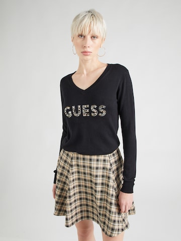 GUESS - Pullover 'HAILEY' em preto: frente