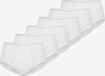 SCHIESSER Slip 'Original Classics Feinripp' in Wit: voorkant