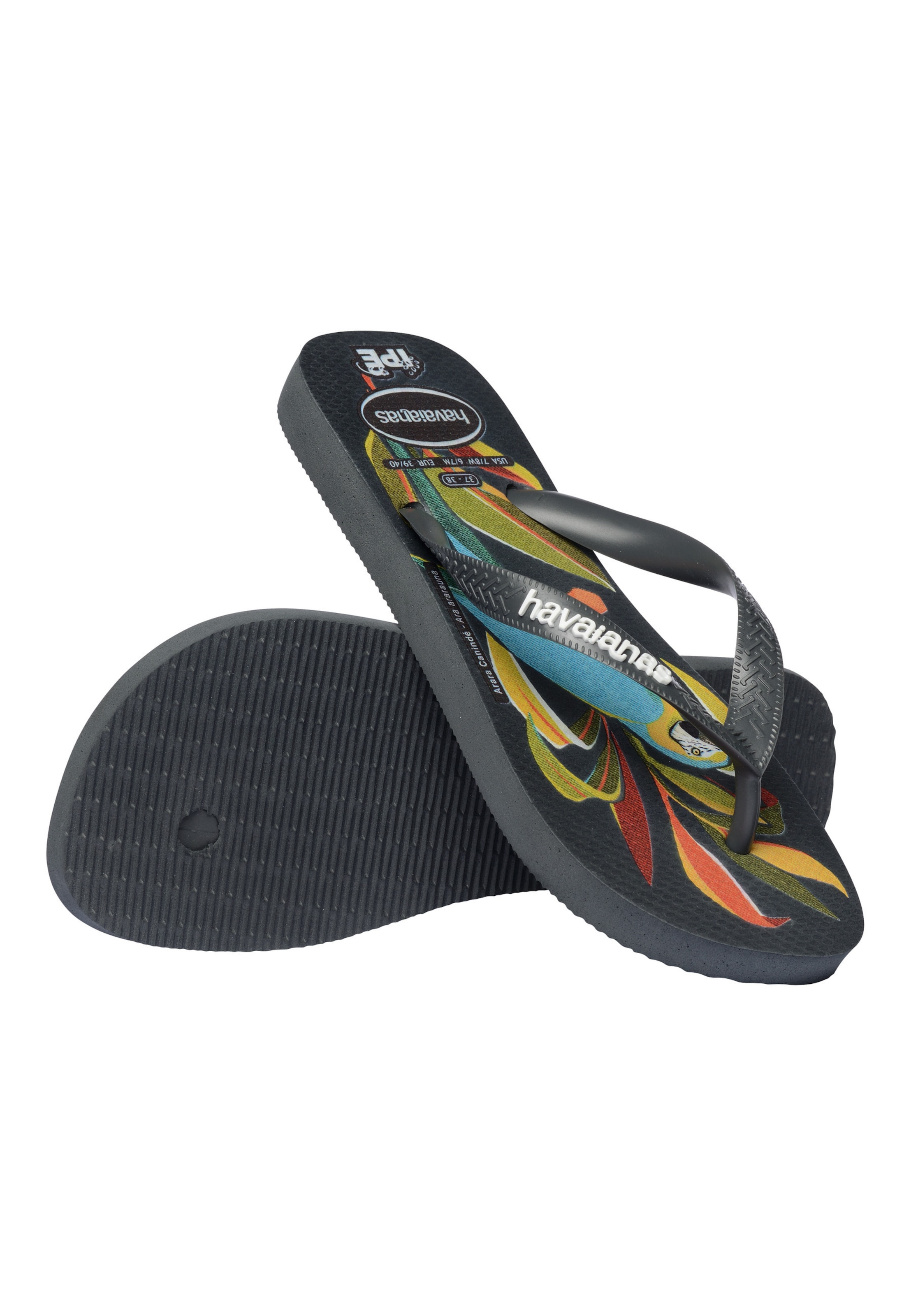 HAVAIANAS T-bar sandals 'Ipe' in Black