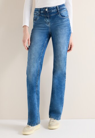 CECIL Bootcut Jeans in Blau: Vorderseite