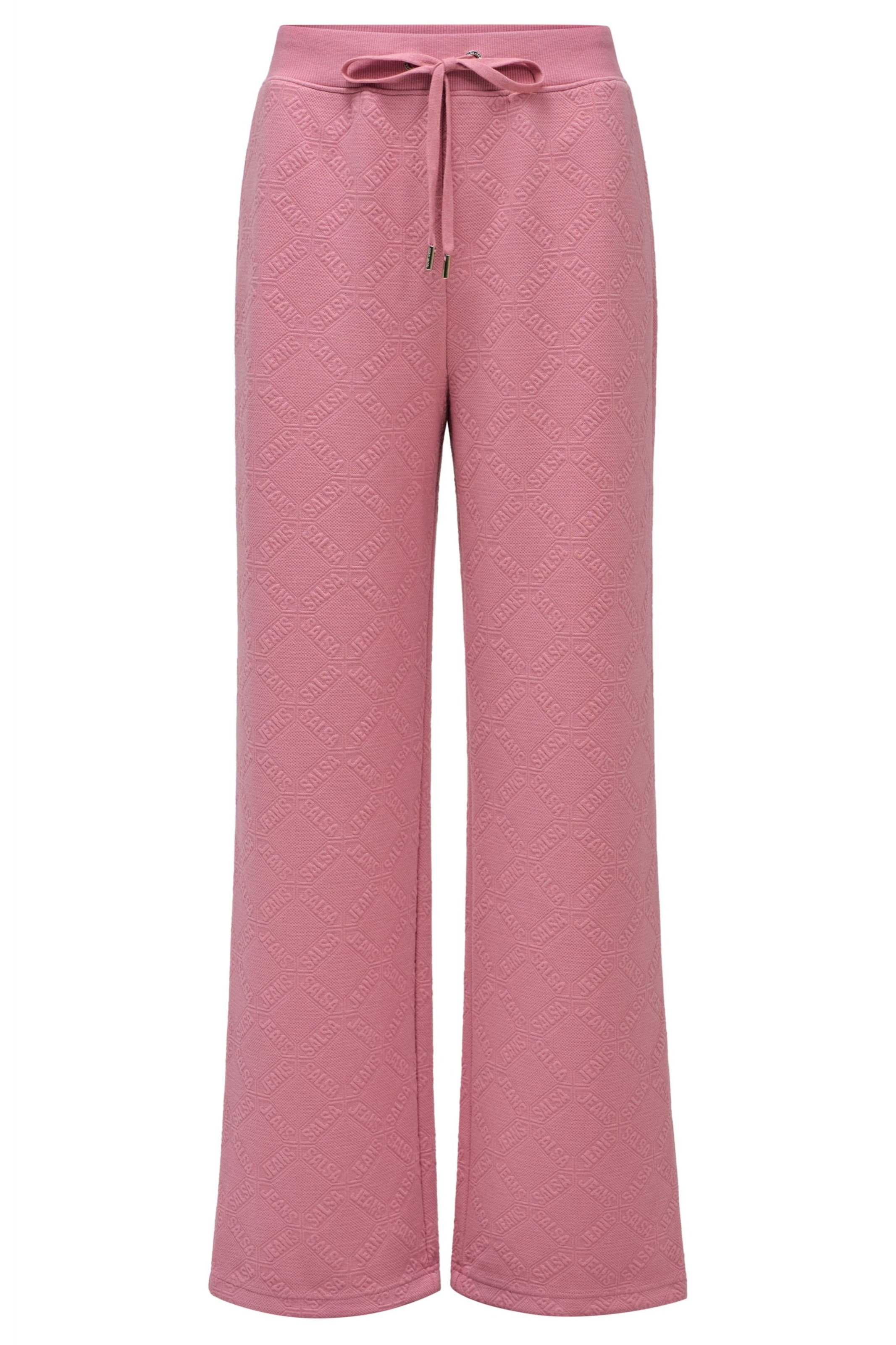Salsa Jeans Regular Hosen Joggers in Pink: Vorderseite