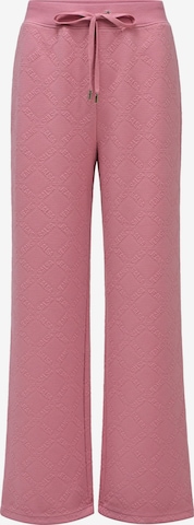 Pantalon chino Salsa Jeans en rose : devant