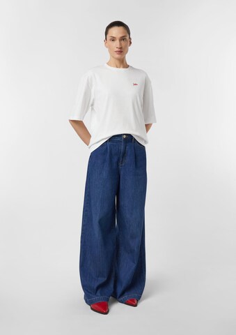 T-shirt COMMA en blanc