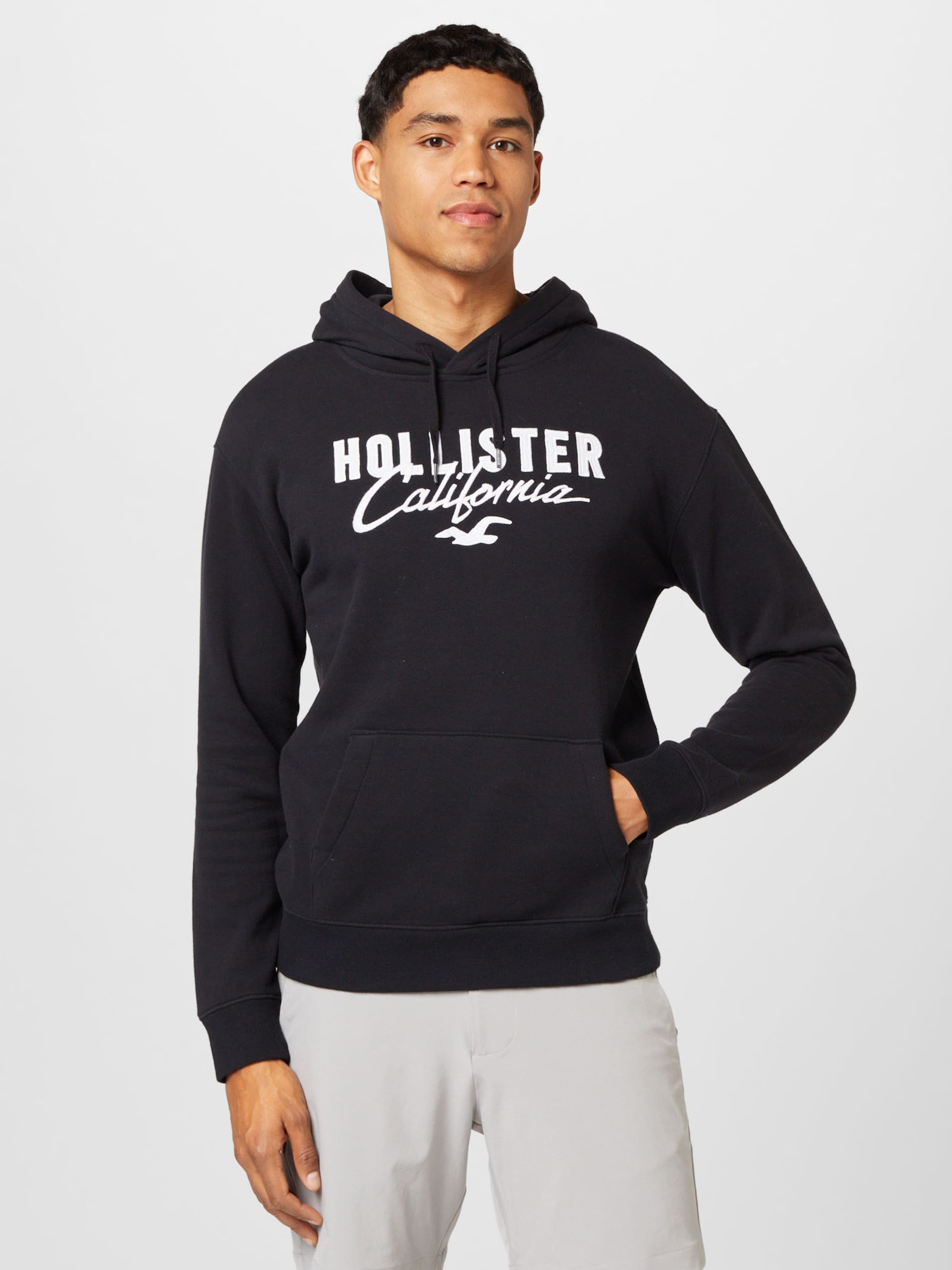 Hollister hotsell hoodie schwarz