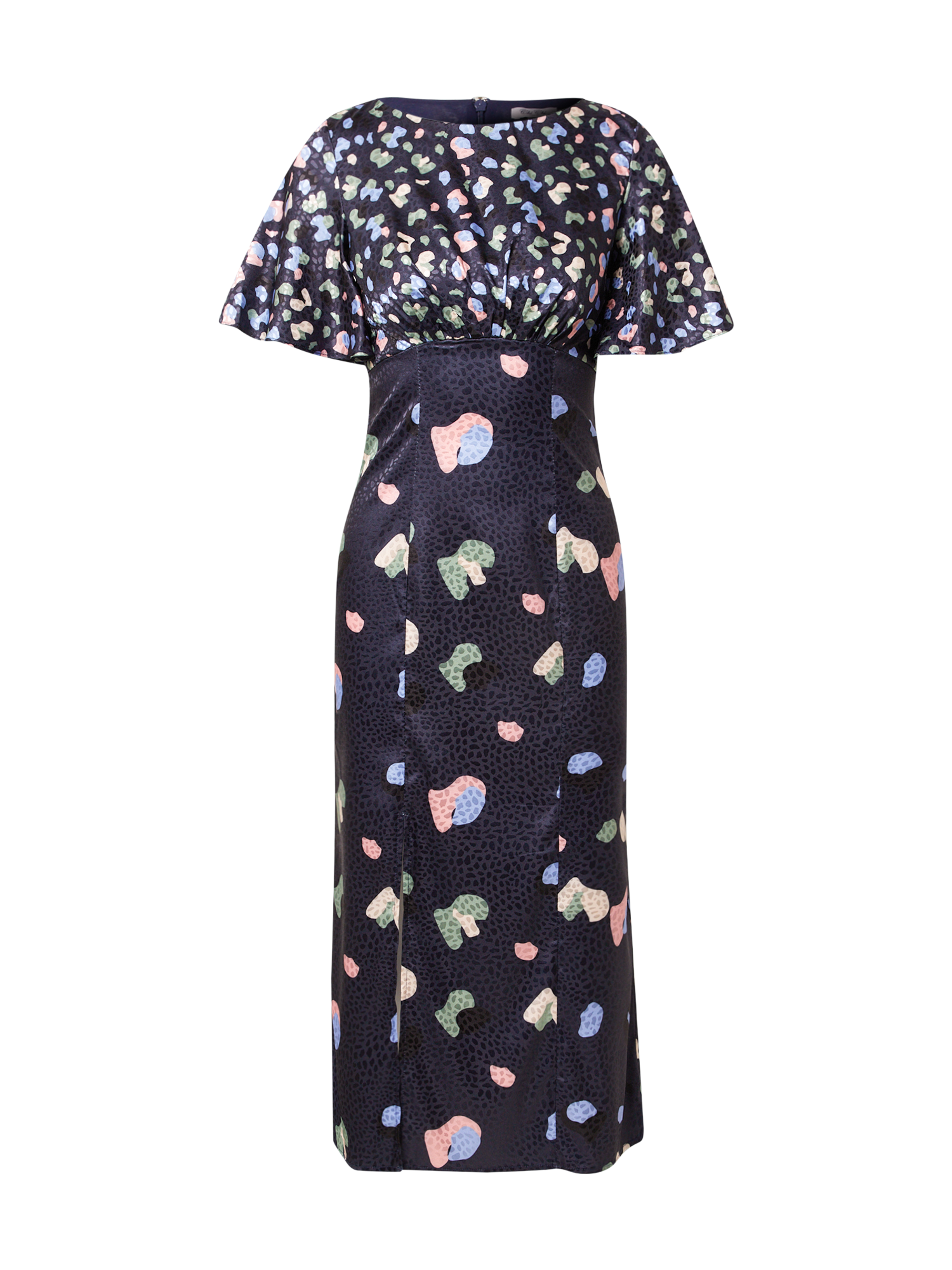 Odzież Plus size Chi Chi London Sukienka Merlie w kolorze Atramentowy, Jasnoniebieskim 