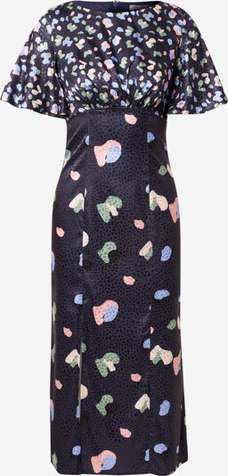 Rochie 'Merlie' Chi Chi London pe albastru marin / albastru deschis / verde mentă / roz pal, Vizualizare produs