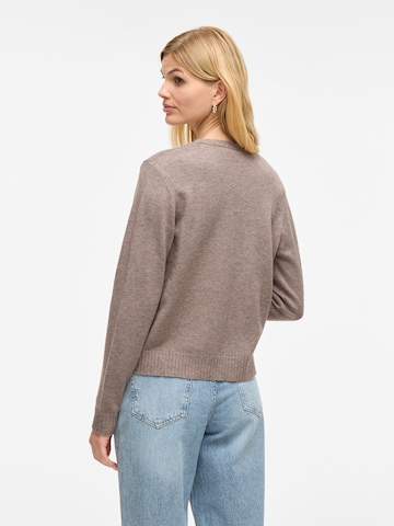 VILA Knit cardigan 'VIRil' in Brown