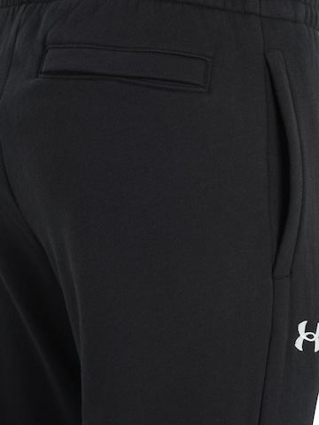 UNDER ARMOUR Tapered Sportsbukser i sort