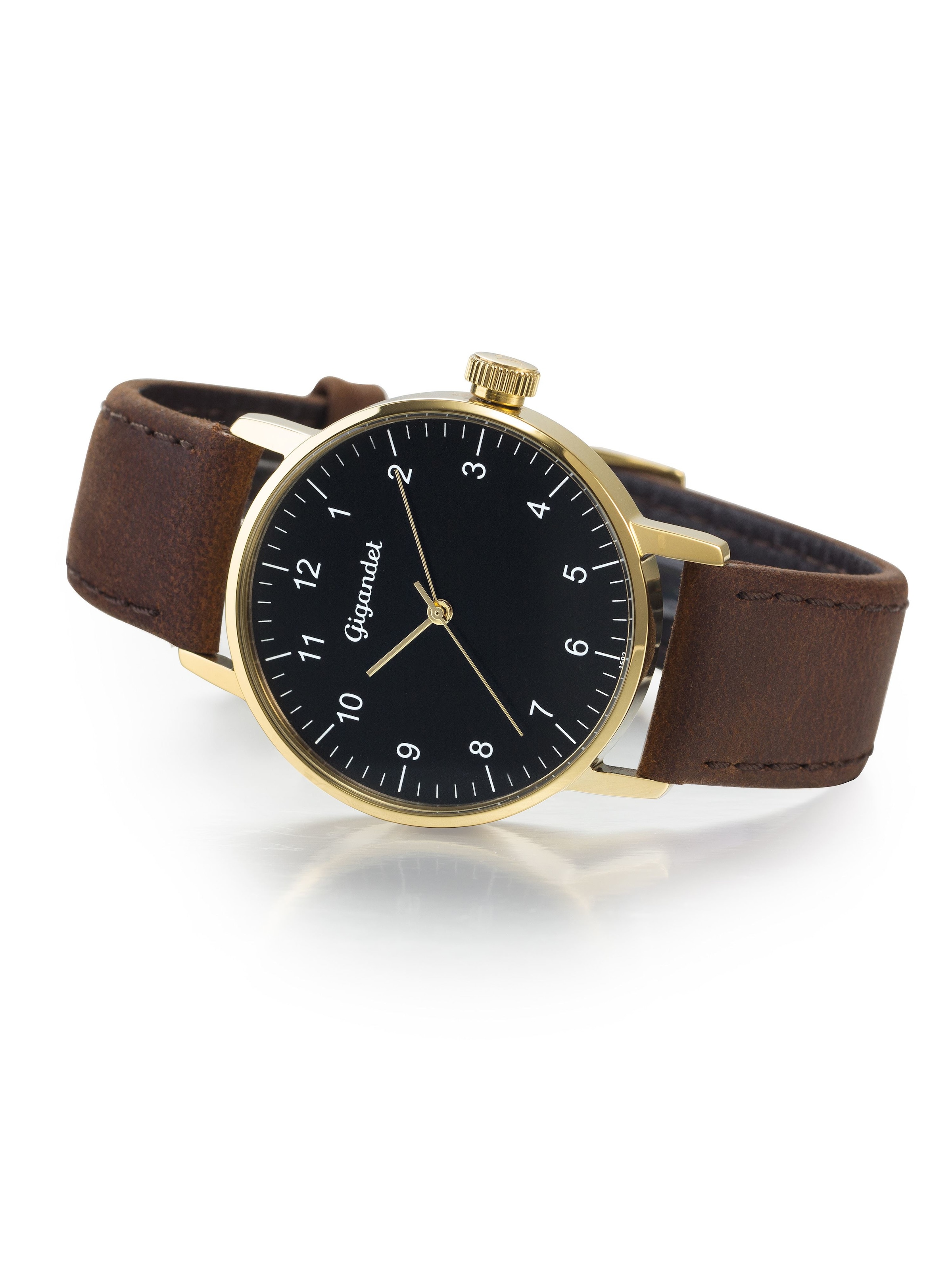 Gigandet Analog Watch 'MINIMALISM' in Black