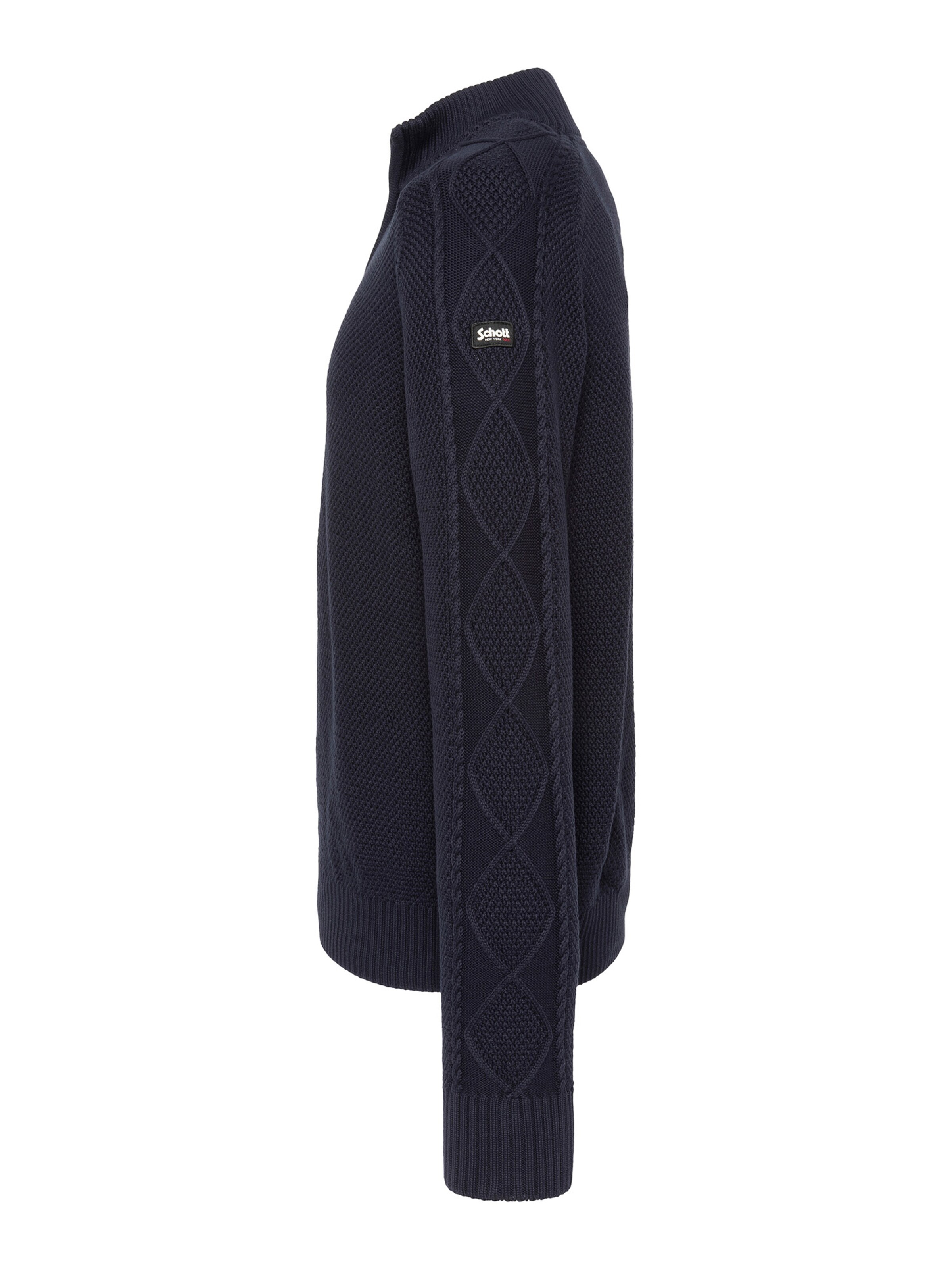 Pull-over Schott NYC en bleu
