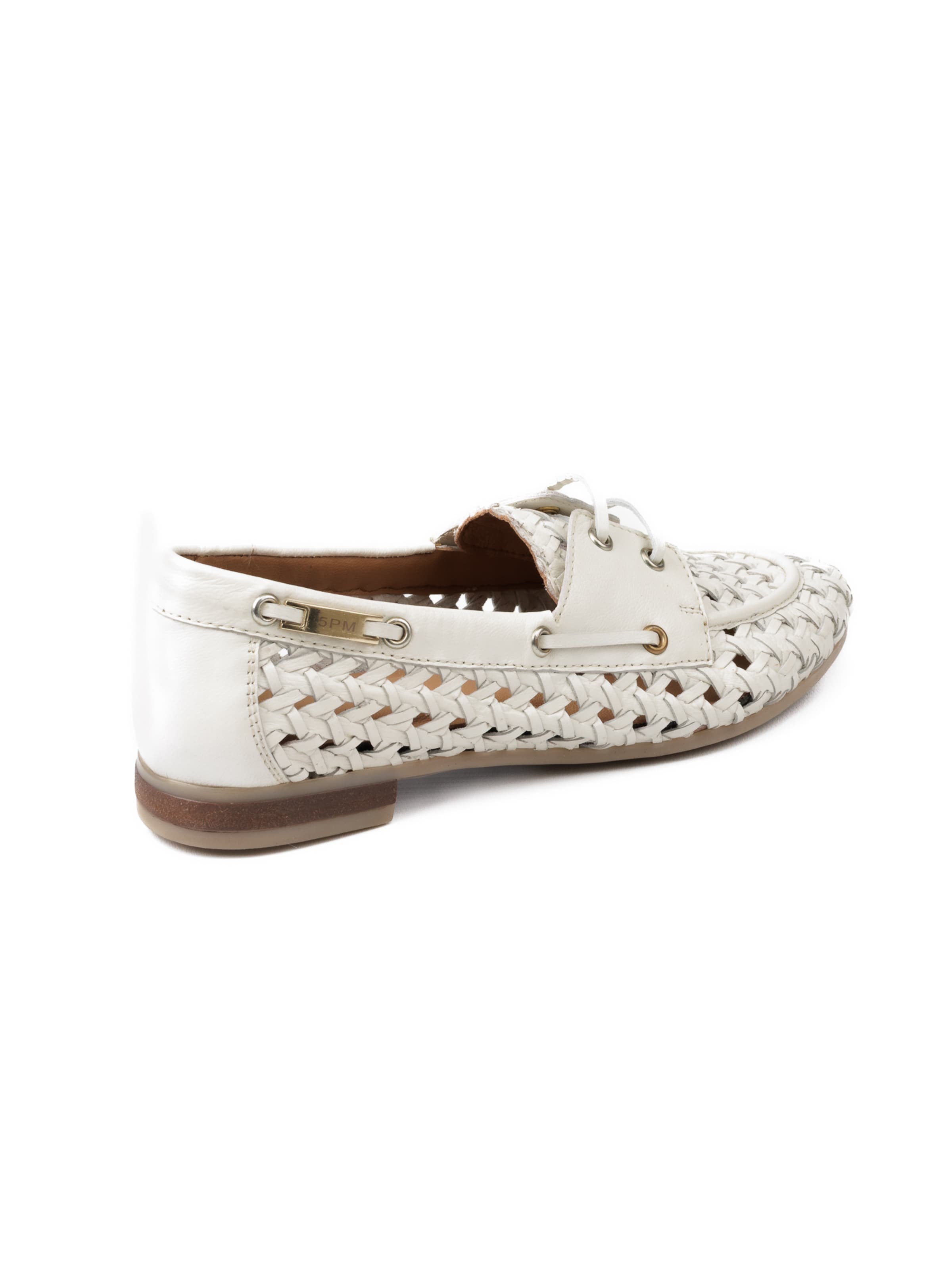 5PM Mocassins 'GAËLLE' in Wit