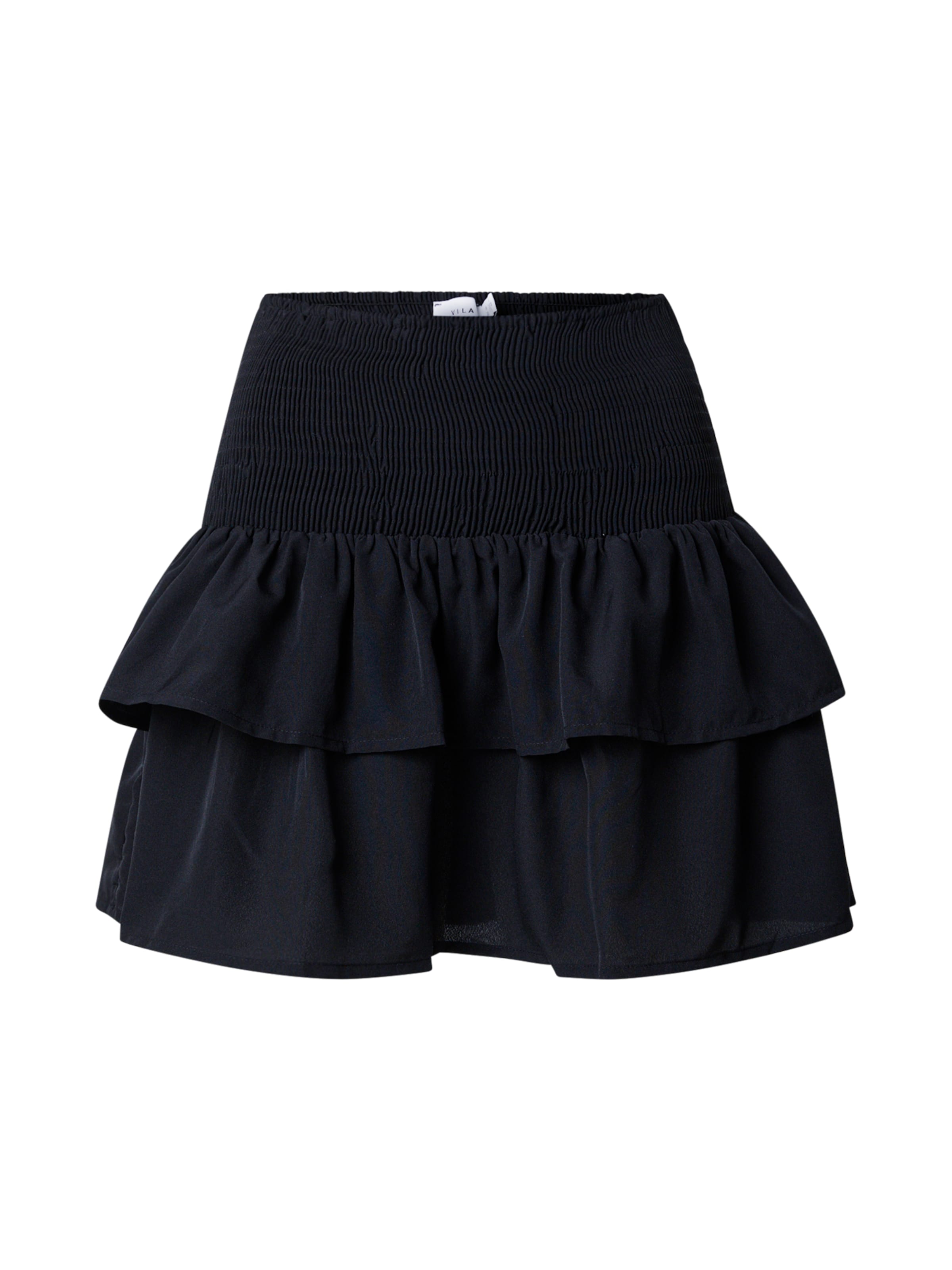 VILA Rock in Schwarz: Vorderseite