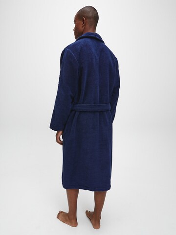 Calvin Klein Underwear Long Bathrobe in Blue