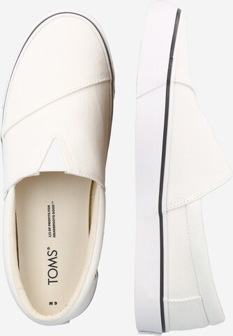 Scarpa slip-on 'ALPARGATA FENIX SLIP ON' di TOMS in bianco