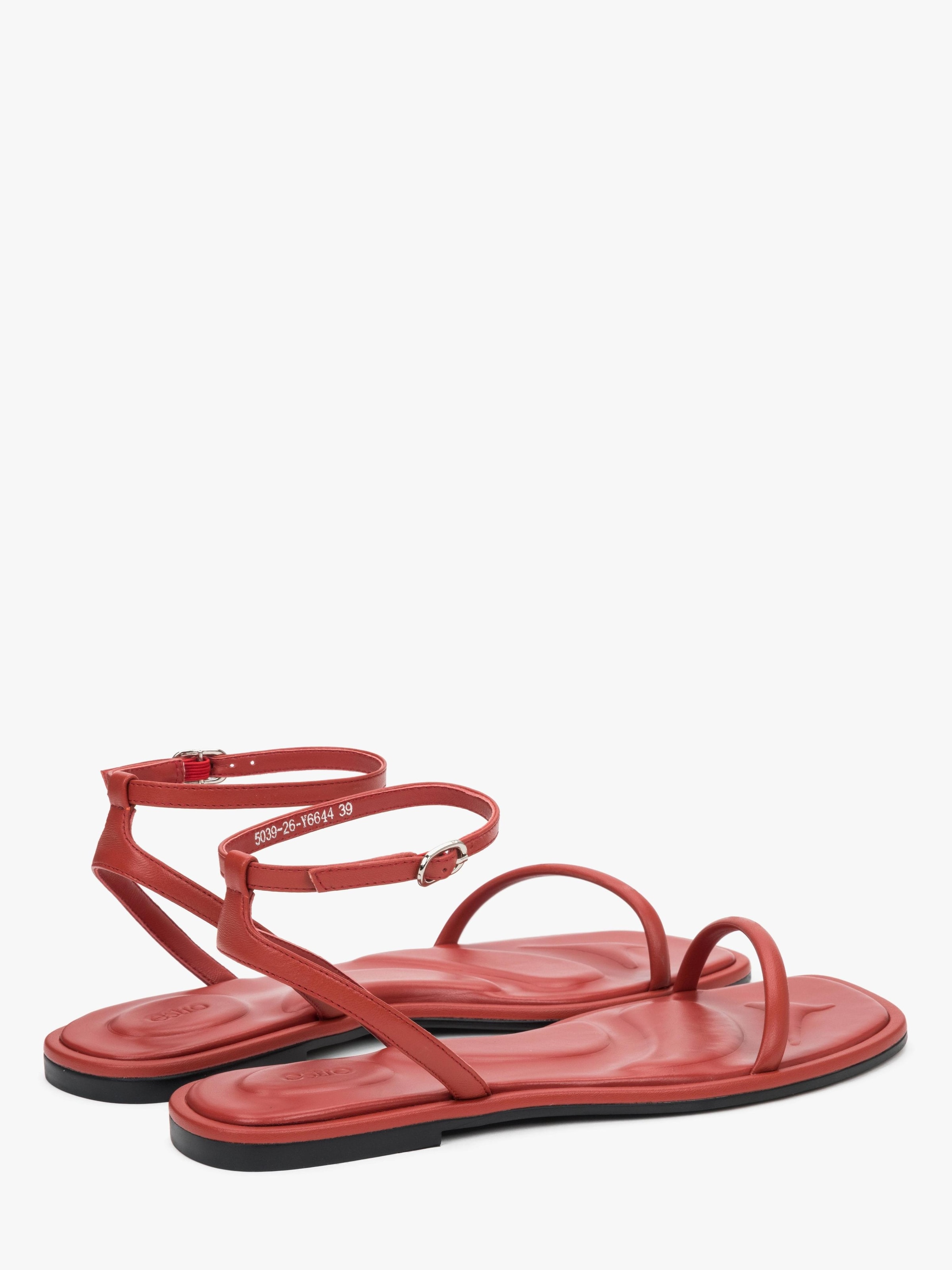 Estro Sandaal '5039-2' in Rood