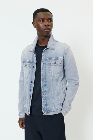 Matinique Between-Season Jacket 'Shepard' in Blue: front