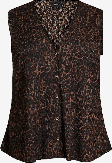 Palaidinė be rankovių 'Vtalia' iš Zizzi, spalva – ruda / tamsiai ruda, Prekių apžvalga