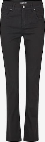 Angels Straight-Leg Jeans in Schwarz: predná strana