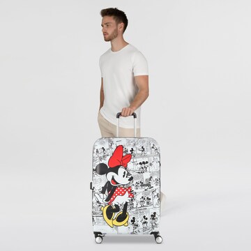 Trolley 'Wavebreaker Disney' di American Tourister in bianco