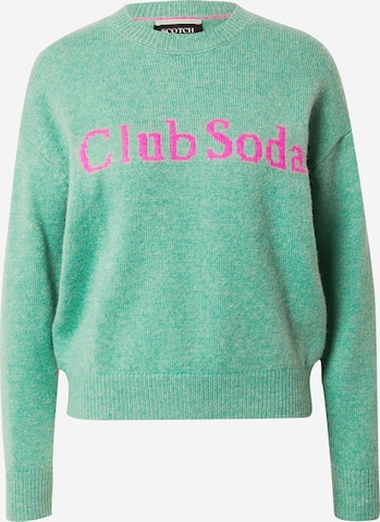 Pull-over SCOTCH & SODA en vert : devant