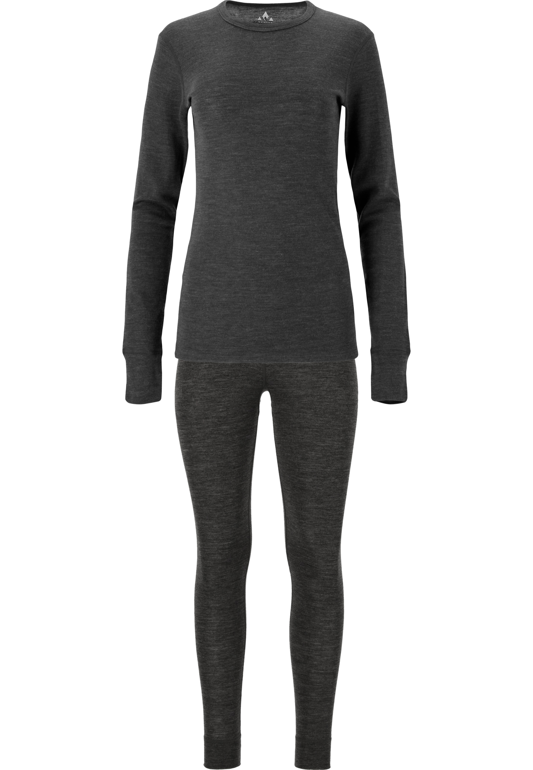 Whistler Funktionswäsche 'Cerro' in Schwarz: Vorderseite