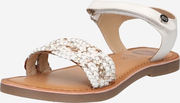GIOSEPPO Sandals 'YUTI' in White: front