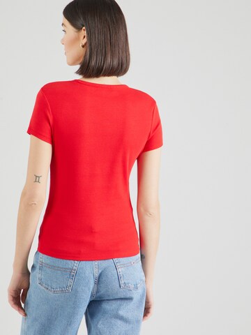 Tommy Jeans Shirt 'ESSENTIAL' in Red