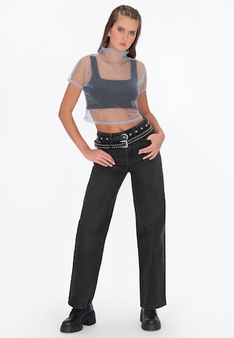 myMo ROCKS - Blusa 'Rock' em azul