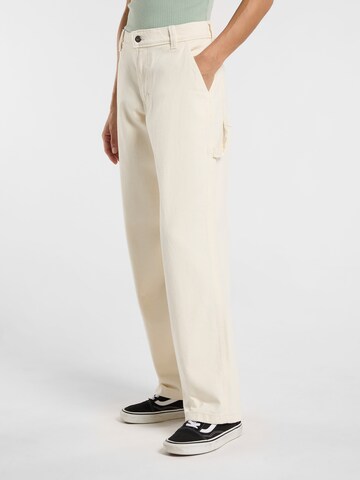 Regular Pantalon 'RIVER RANCH' DICKIES en blanc