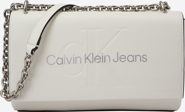 Calvin Klein Jeans Umhängetasche in Weiß: predná strana