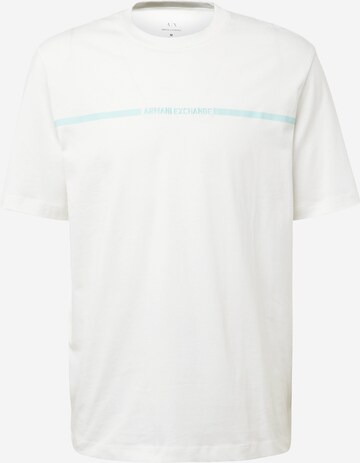 ARMANI EXCHANGE Majica | bela barva: sprednja stran