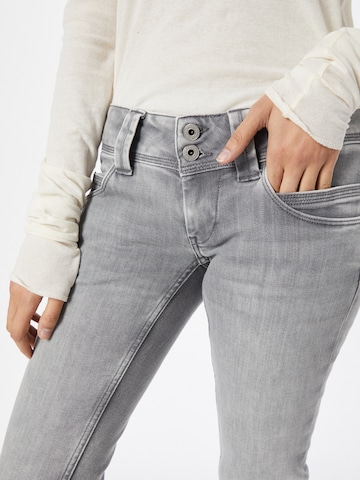 Pepe Jeans Slimfit Jeans 'Venus' in Grijs