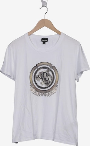 Just Cavalli T-Shirt XXL in Weiß: Vorderseite