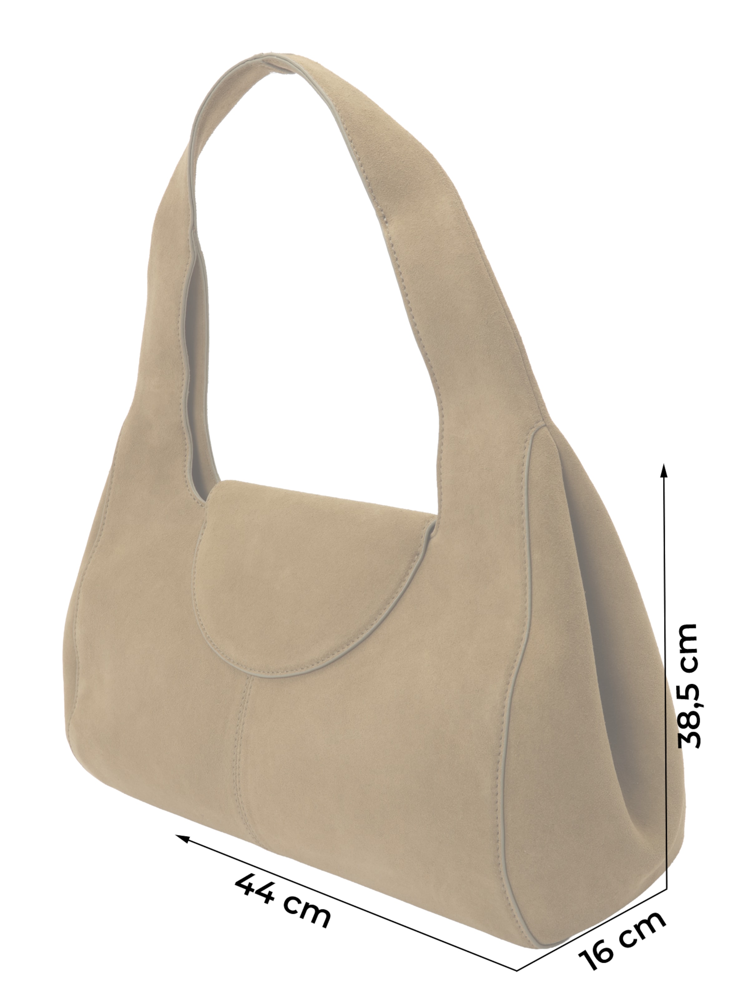 Borsa a spalla di & Other Stories in beige