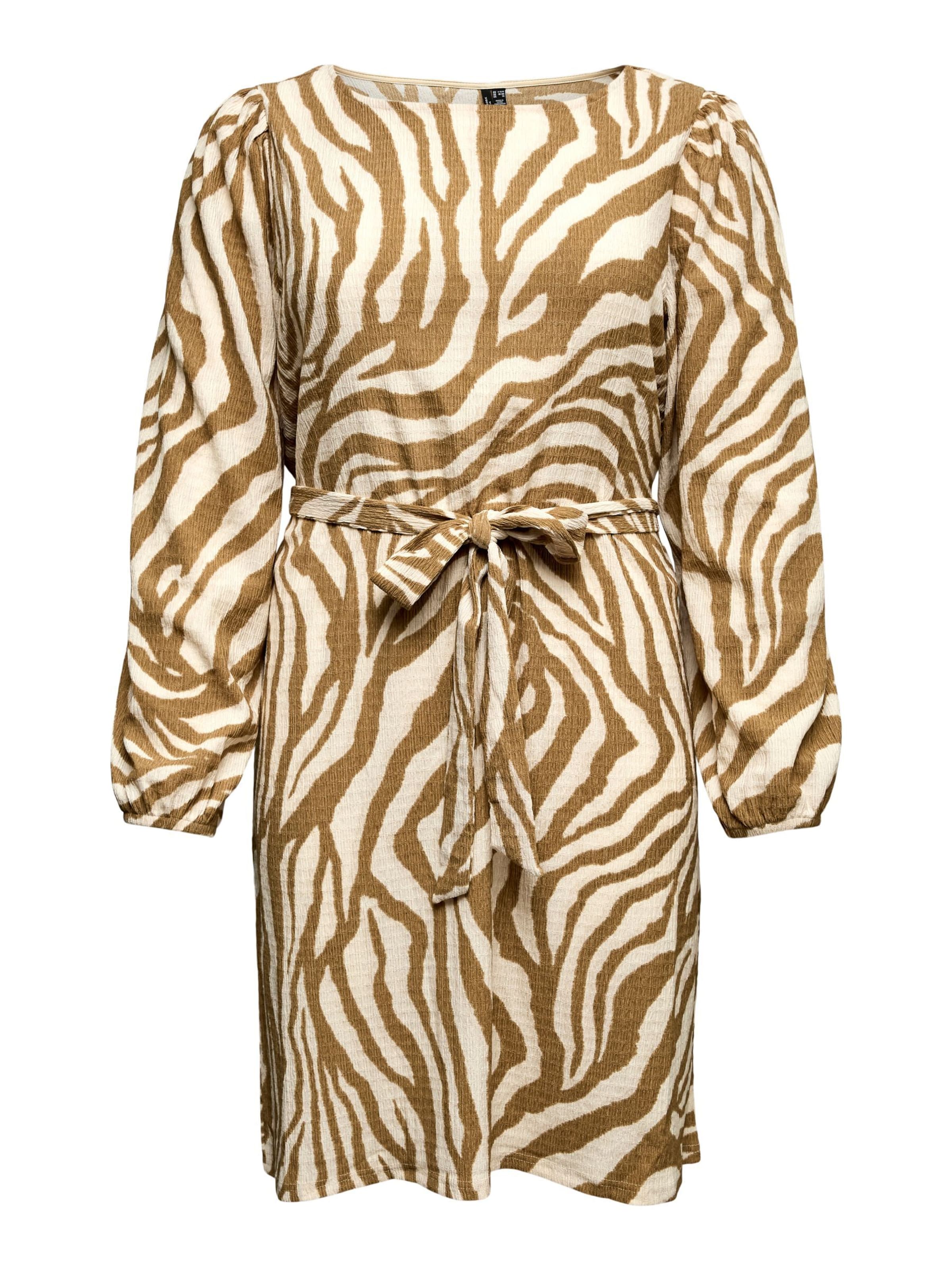 Robe 'FRIGA' Vero Moda Curve en marron : devant