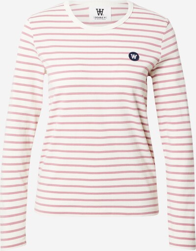 WOOD WOOD T-shirt 'Moa' en rose / blanc, Vue avec produit