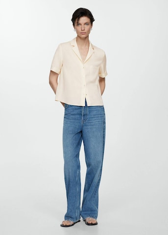 Chemisier 'Moma' MANGO en blanc