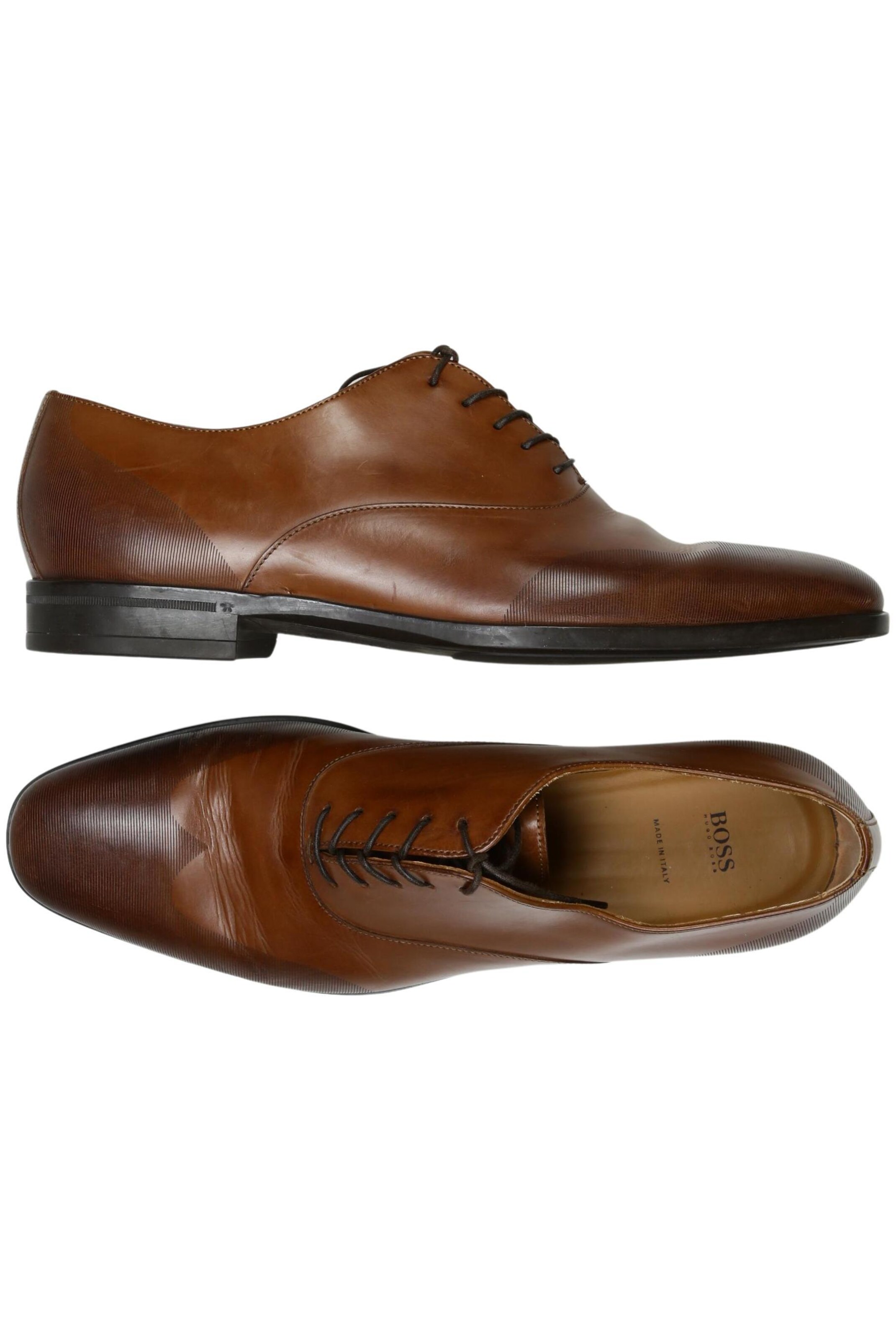 BOSS Halbschuh 43 in Braun: Vorderseite