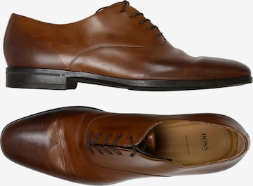 BOSS Black Halbschuh 43 in Braun: Vorderseite