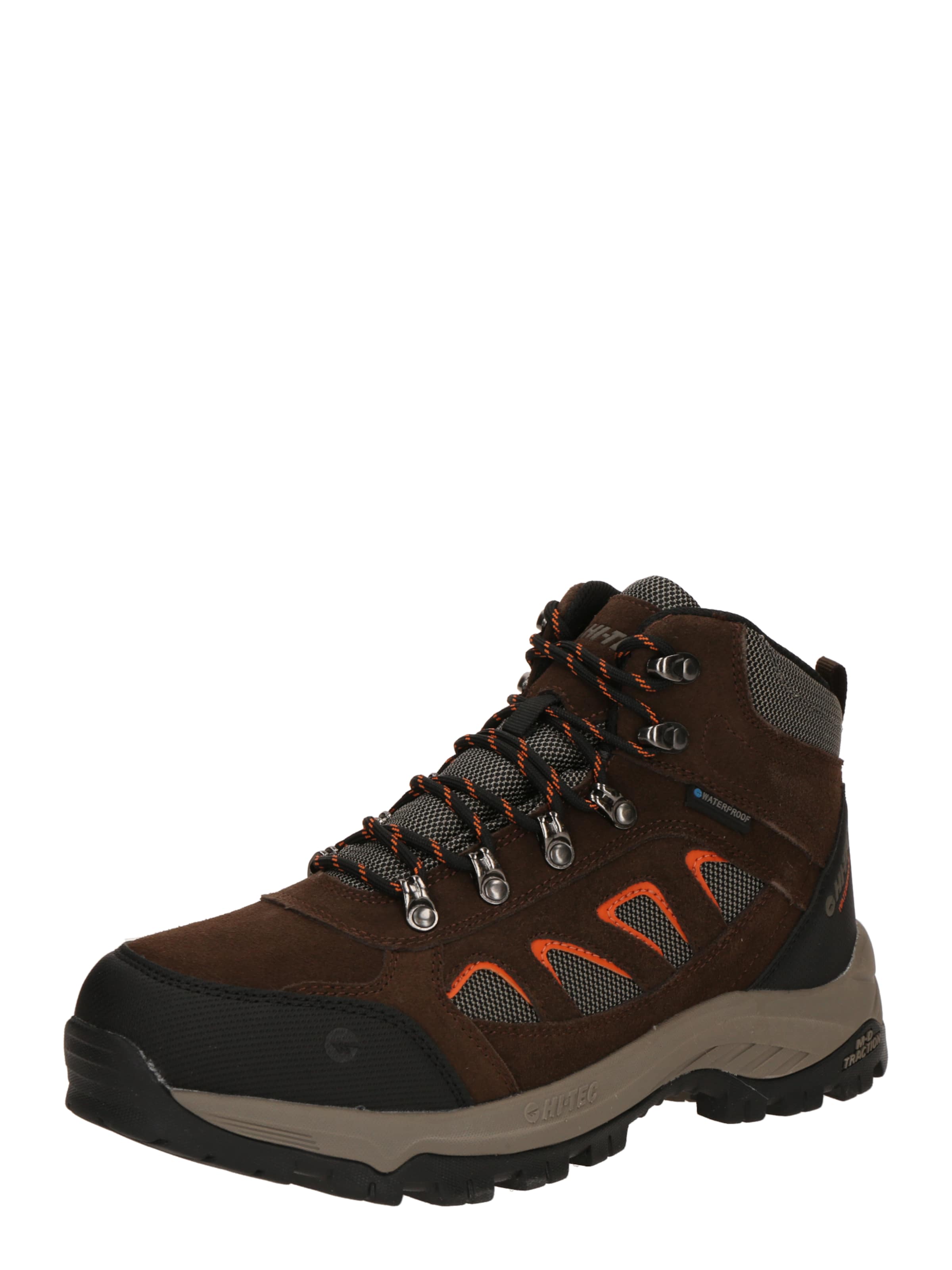 HI-TEC - Botas 'BANDERA EXPEDITION' em castanho: frente