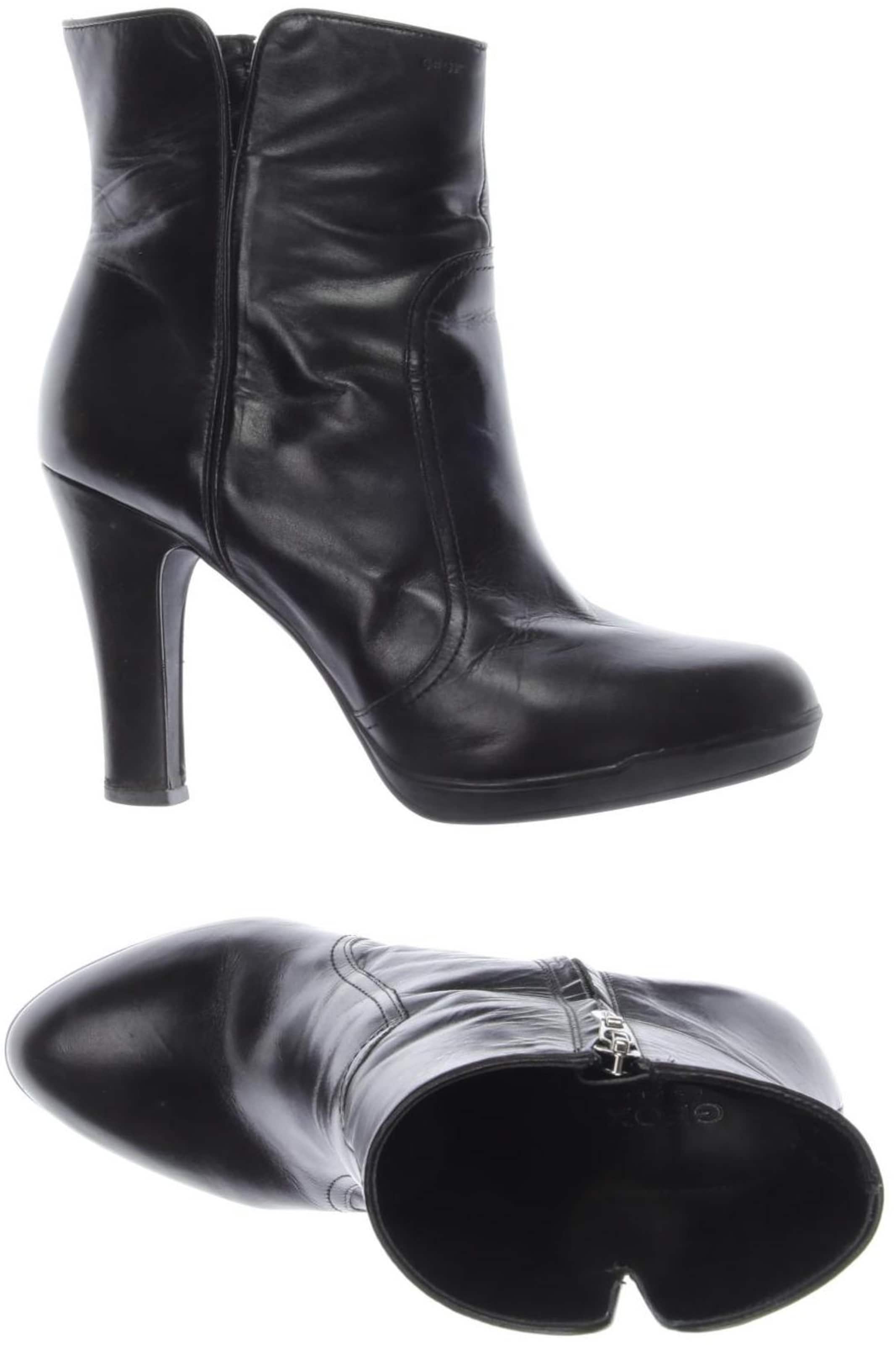 GEOX Stiefelette 39 in Schwarz: Vorderseite