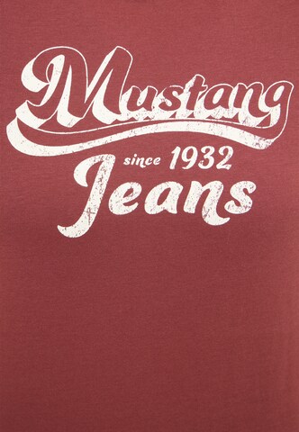 MUSTANG T-Shirt 'Alma' in Rot