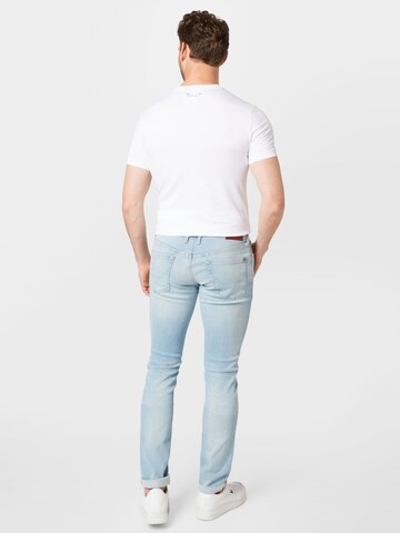 Pepe Jeans - Slimfit Calças de ganga 'HATCH' em azul