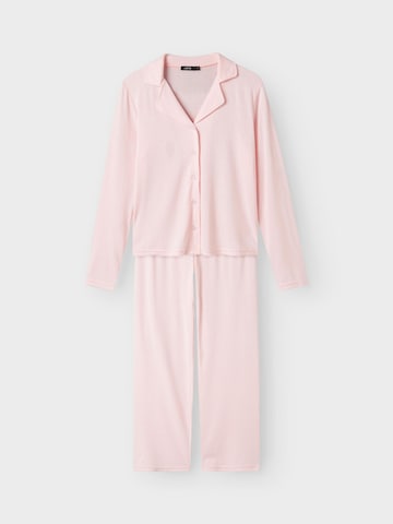 LMTD - Pijama 'Pointelle' en rosa