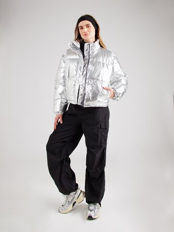 The Jogg Concept Winter Jacket 'DAGNA' in Silver