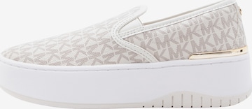 MICHAEL Michael Kors Slip on -tennarit 'DOTTIE' värissä beige: etupuoli