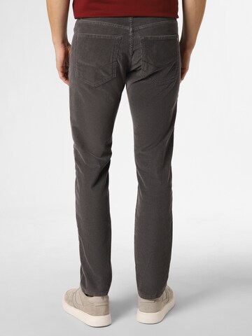 PIERRE CARDIN Tapered Broek 'Lyon' in Grijs